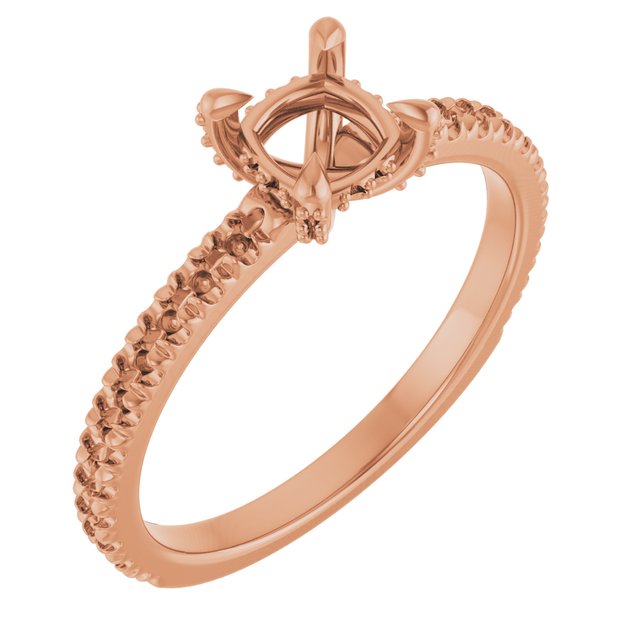 cushion-18K Rose gold