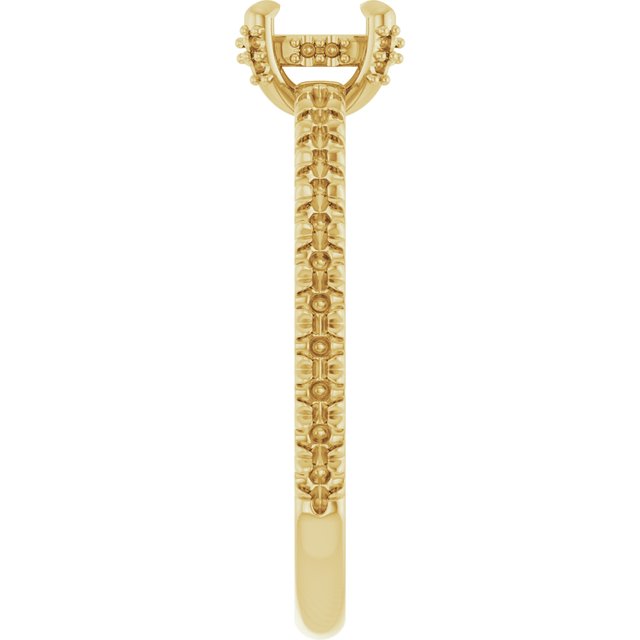 oval-10K Yellow gold