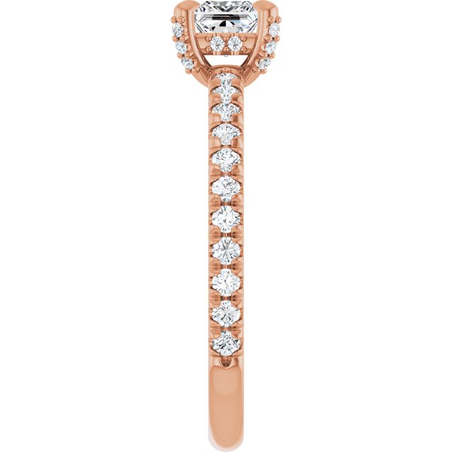 square-14K Rose gold