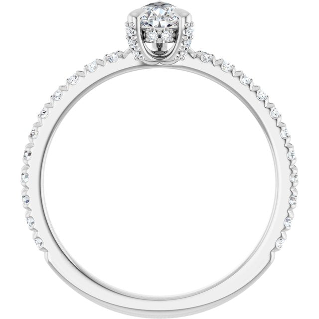 pear-14K White gold