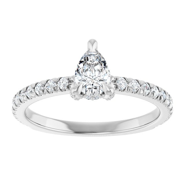pear-10K White gold