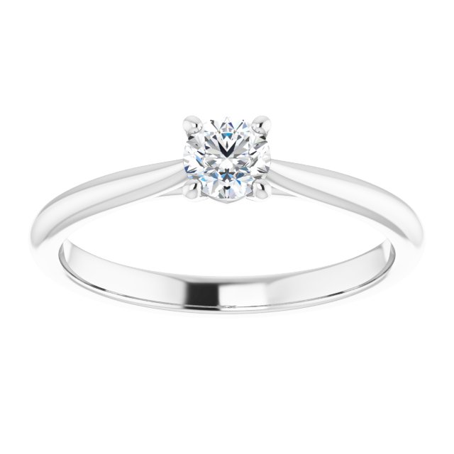 round-18K White gold