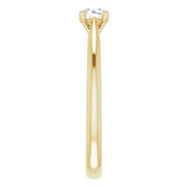 round-10K Yellow gold
