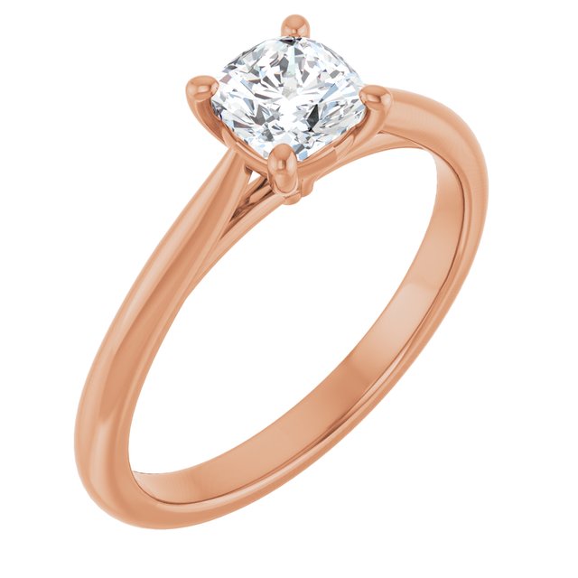 cushion-14K Rose gold