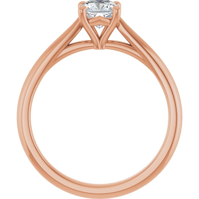 cushion-18K Rose gold