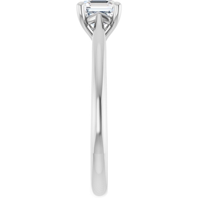 asscher-10K White gold