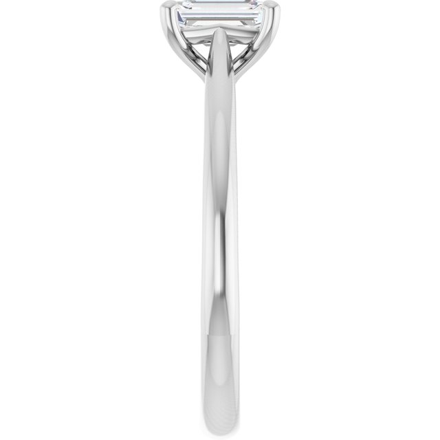 emerald-14K White gold