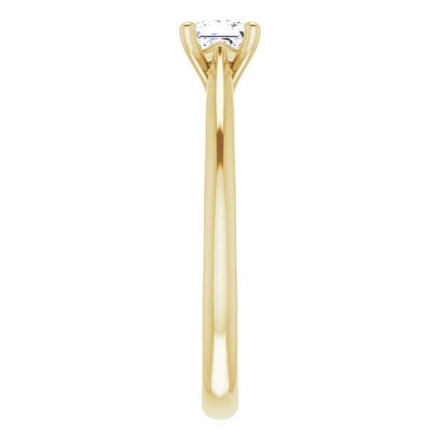 square-10K Yellow gold