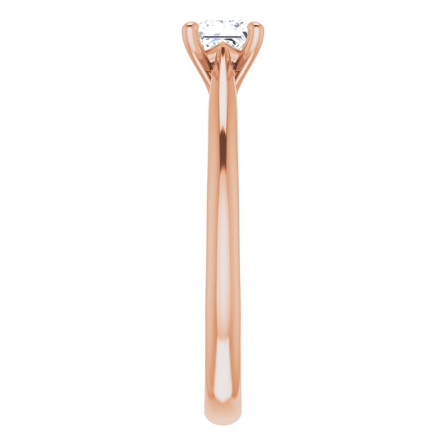 square-18K Rose gold