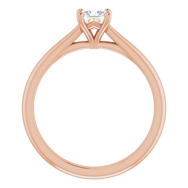 square-10K Rose gold