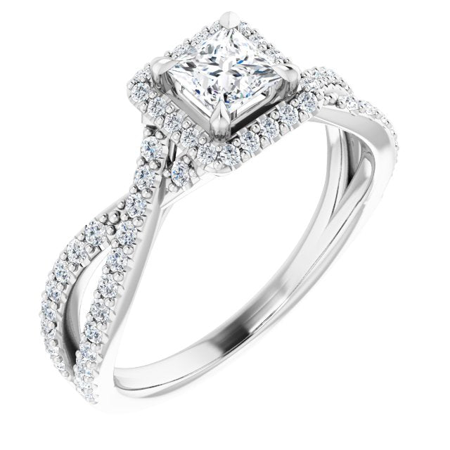 square-10K White gold