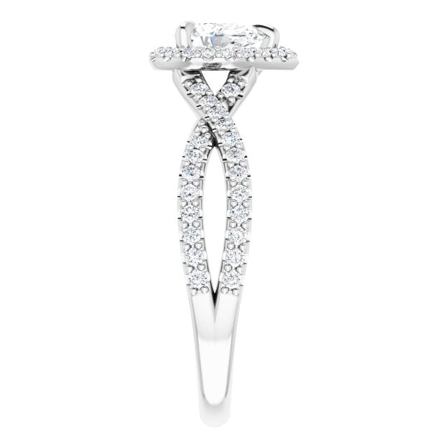 pear-14K White gold