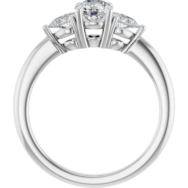 round-18K White gold