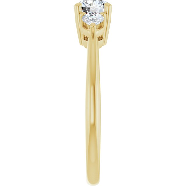 round-10K Yellow gold