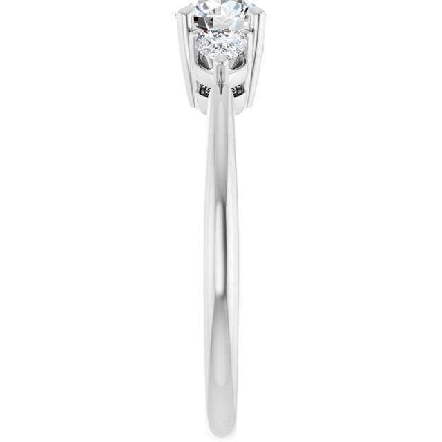 round-10K White gold
