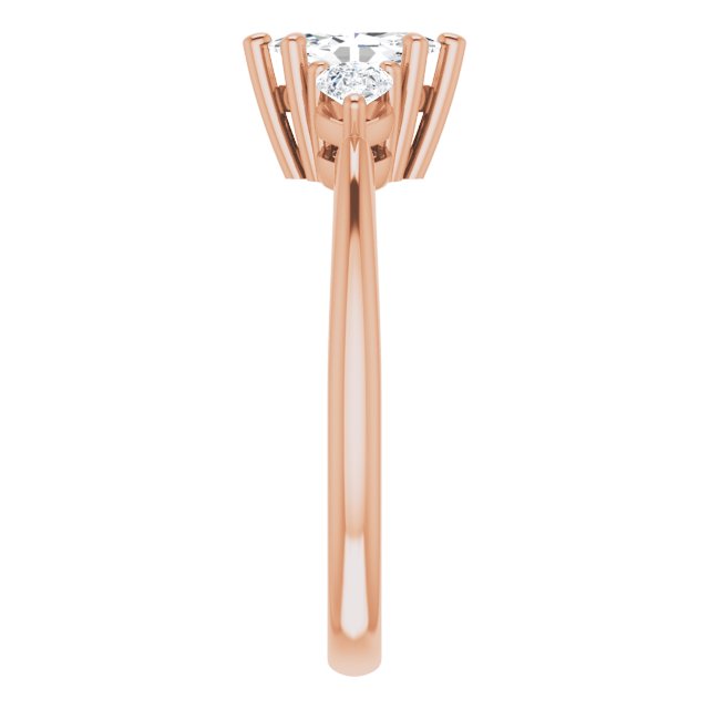 marquise-10K Rose gold
