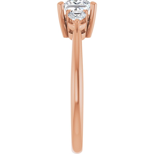 square-18K Rose gold