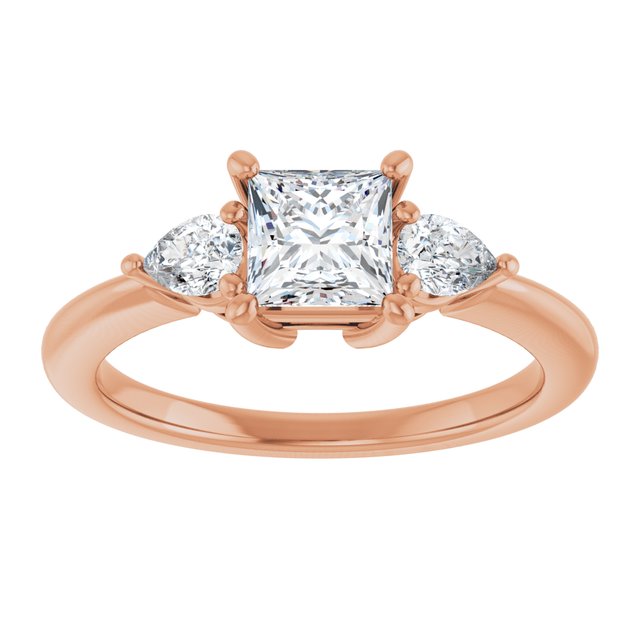 square-10K Rose gold