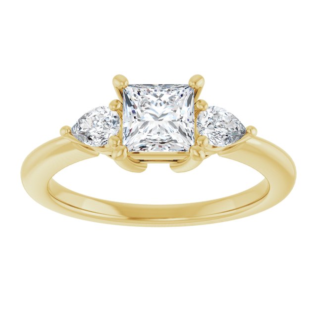 square-10K Yellow gold