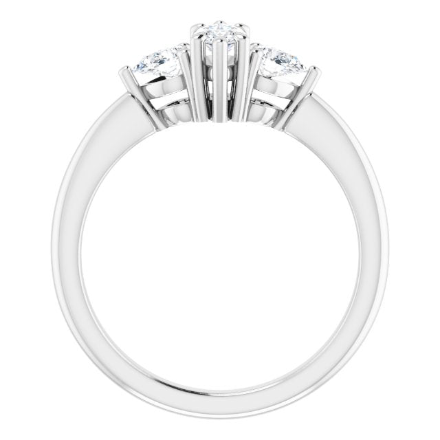 marquise-18K White gold