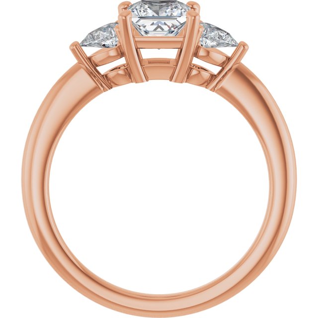 square-18K Rose gold