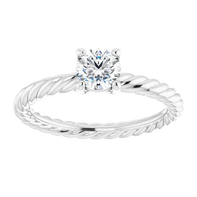 round-18K White gold