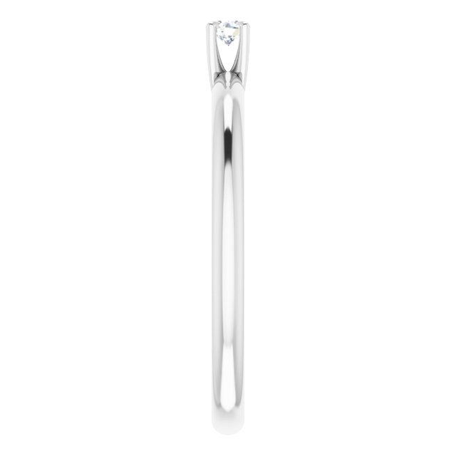 round-10K White gold