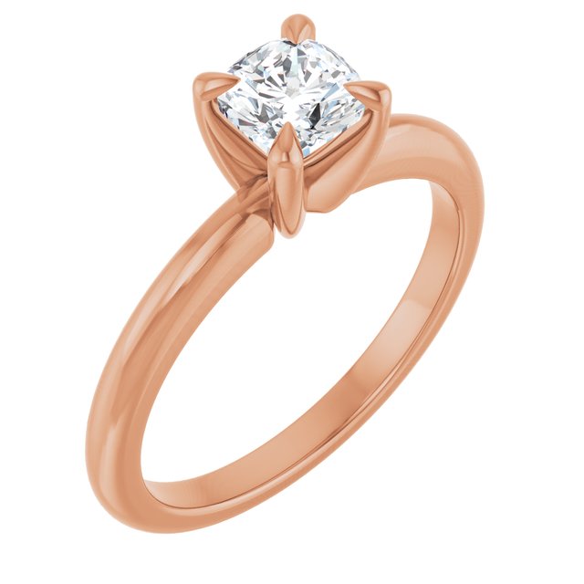 cushion-14K Rose gold
