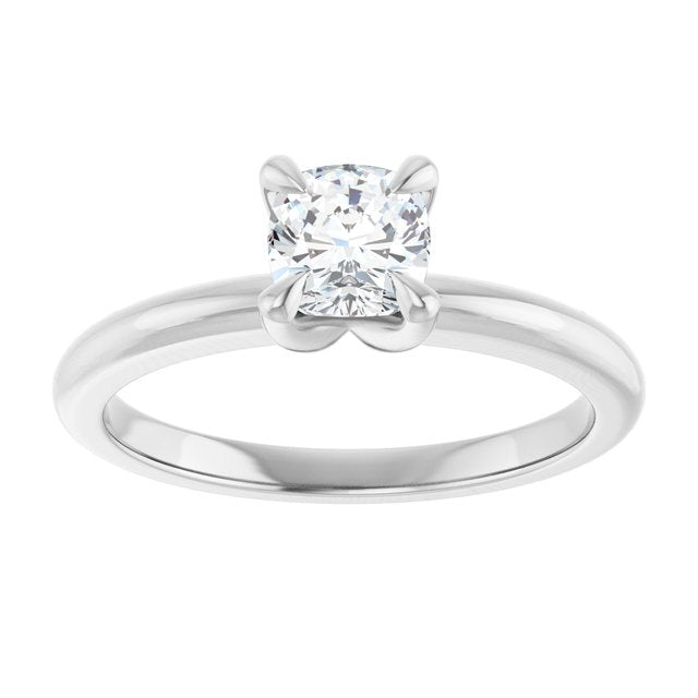 cushion-10K White gold