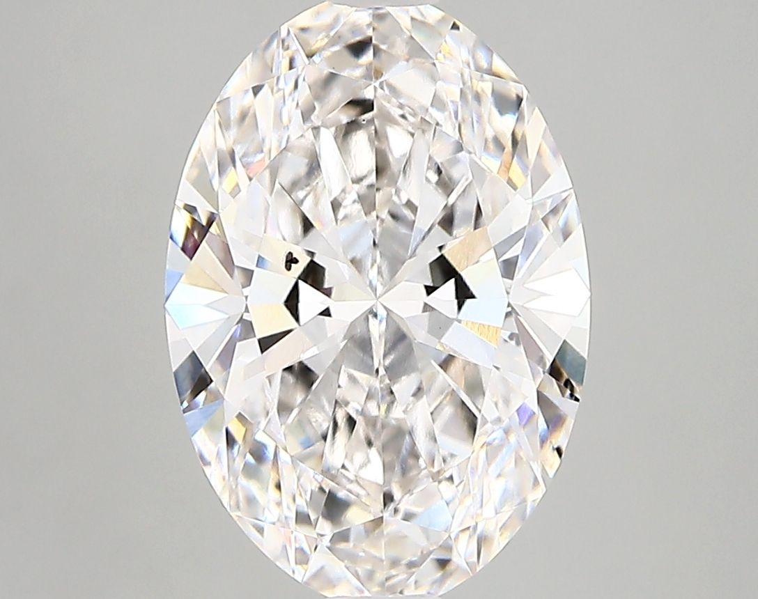 3.52 Carat G SI1 Oval Lab Diamond