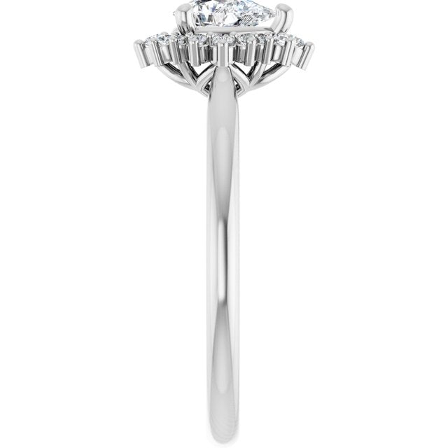 pear-14K White gold