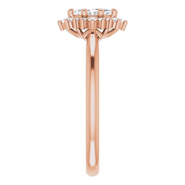 marquise-10K Rose gold