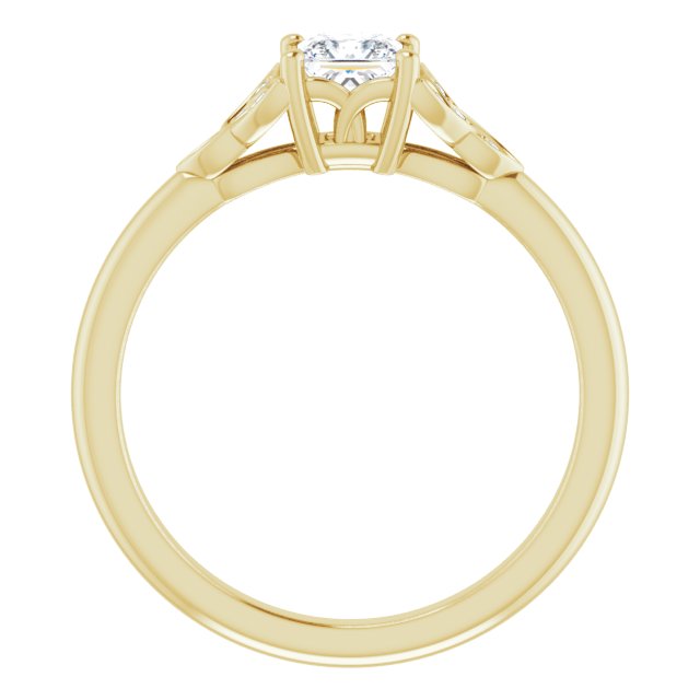 square-10K Yellow gold