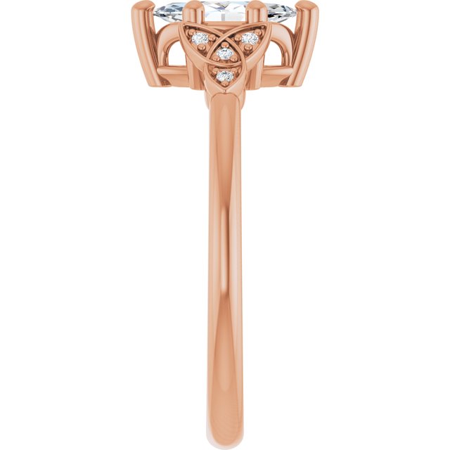 marquise-10K Rose gold