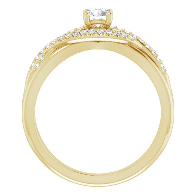 round-10K Yellow gold