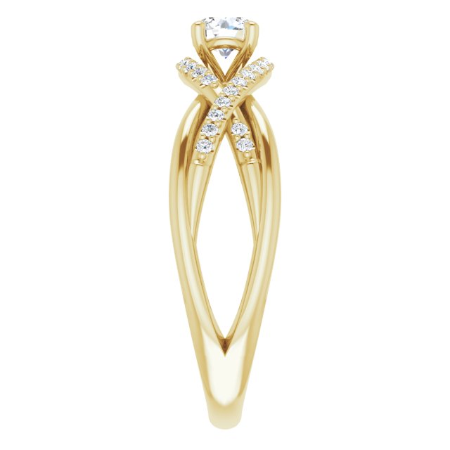 round-10K Yellow gold