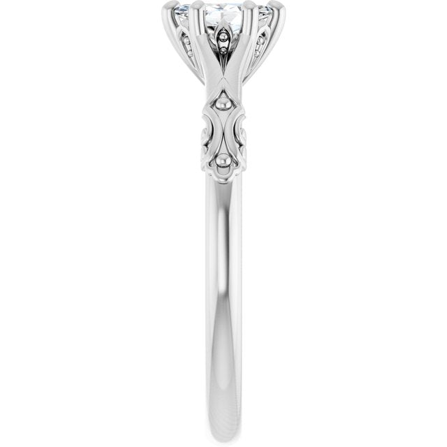 marquise-14K White gold