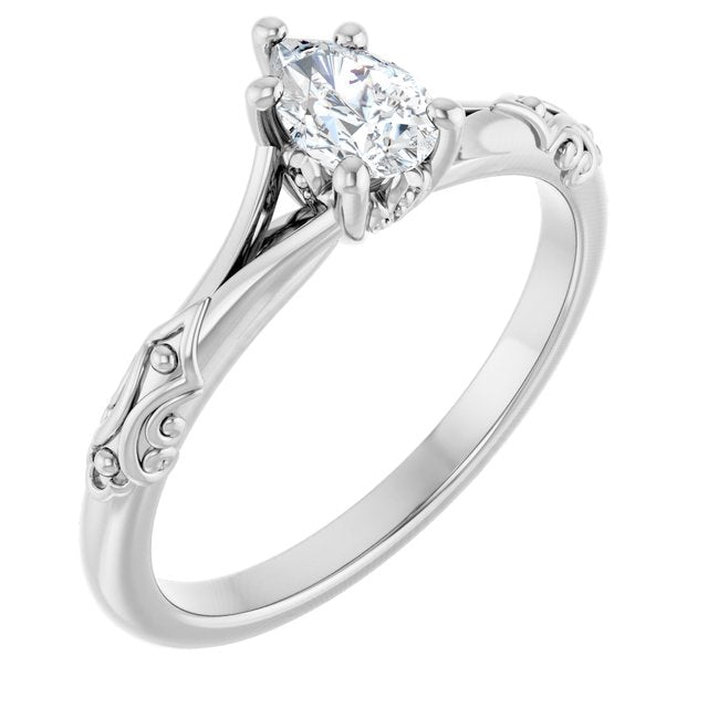 pear-10K White gold