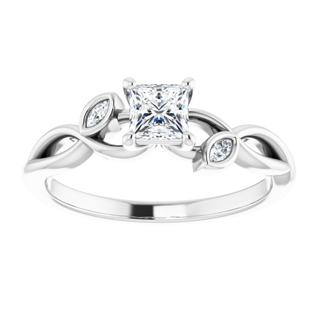 square-10K White gold