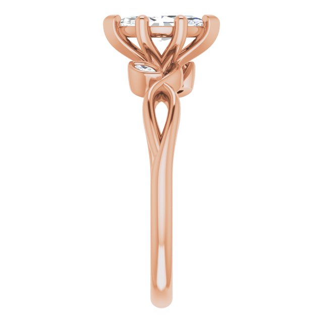 marquise-14K Rose gold