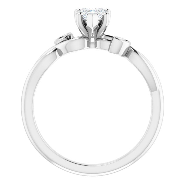 heart-10K White gold