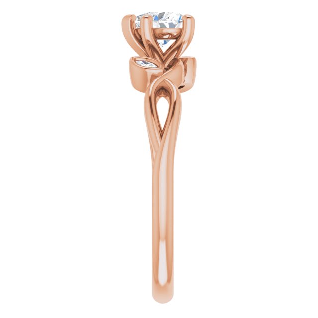 heart-14K Rose gold