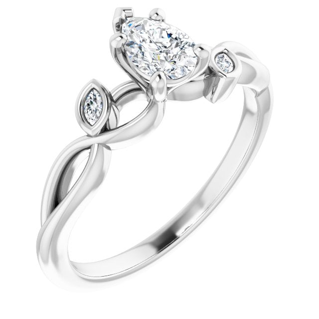 pear-14K White gold
