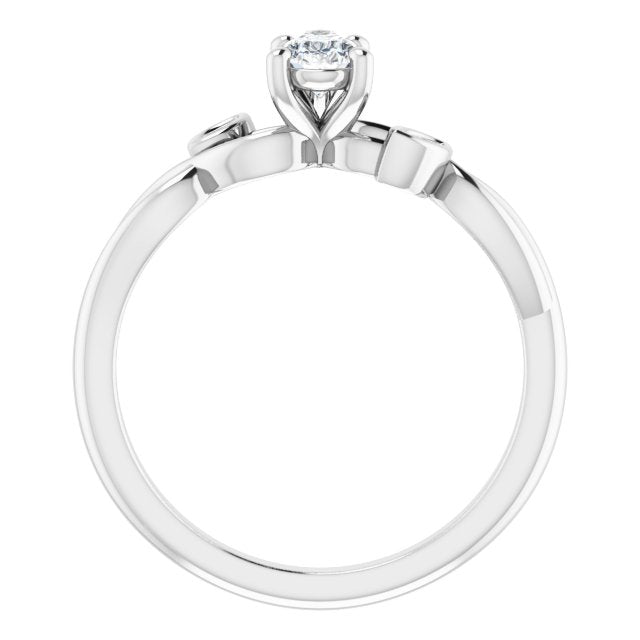pear-10K White gold