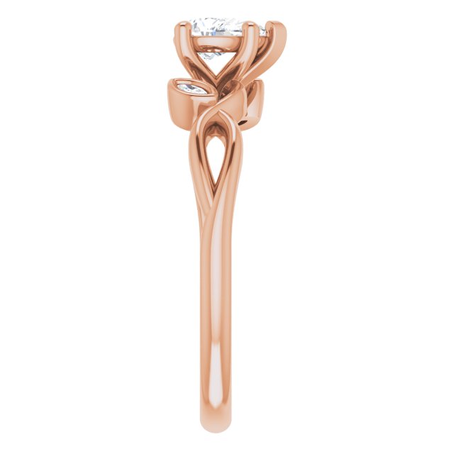 pear-14K Rose gold