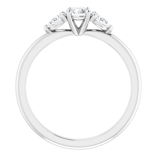 round-10K White gold