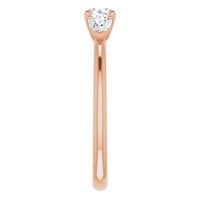 round-18K Rose gold