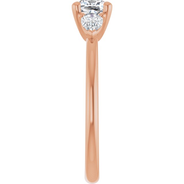 cushion-18K Rose gold