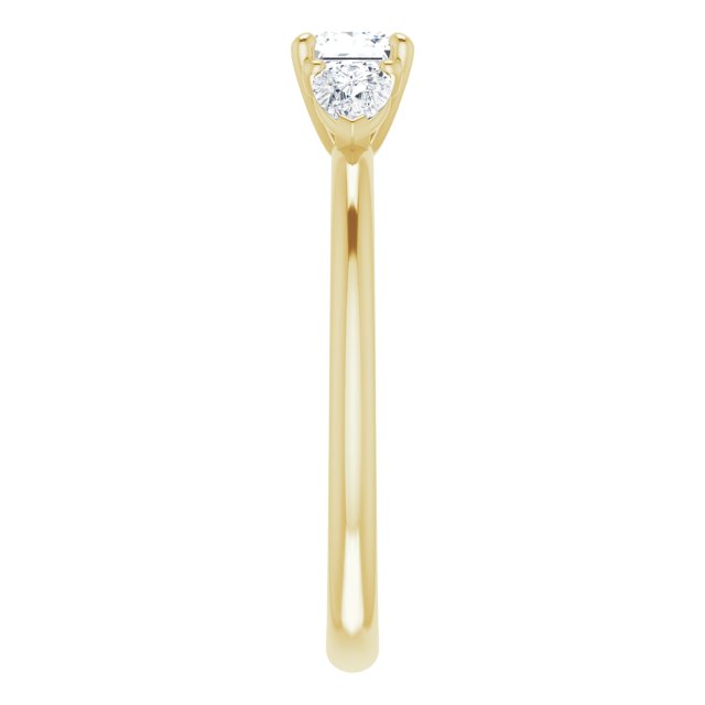 square-14K Yellow gold