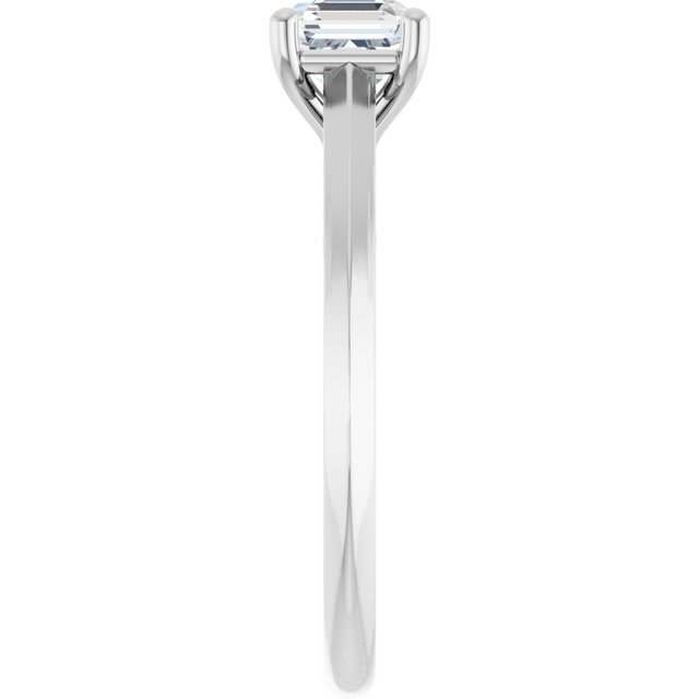 asscher-14K White gold